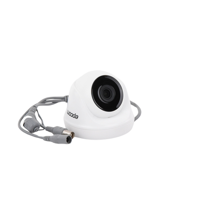 Turret TURBOHD 5 Megapíxel / 85° de Visión / Lente 2.8 mm / Interior / IR EXIR 20 mts / TVI-AHD-CVI-CVBS / Policarbonato