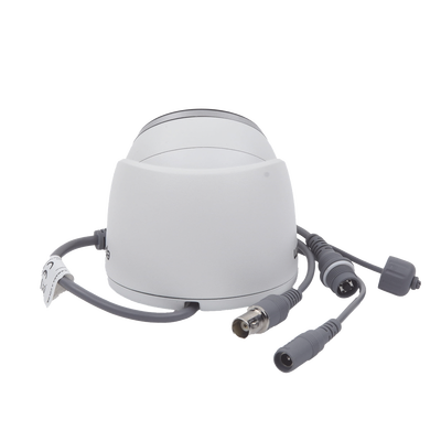 Turret TURBOHD 2 Megapixeles (1080p) / Imagen a color 24/7 / Lente 2.8 mm / METAL / Luz Blanca 20 mts / Exterior IP67 / TVI-AHD-CVI-CVBS / dWDR