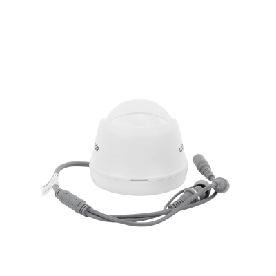 Turret TURBOHD 2 Megapíxel (1080p) / Imagen a color 24/7 / Lente 2.8 mm / Policarbonato / Luz Blanca 20 mts / Interior / Microfono Integrado / TVI-AHD-CVI-CVBS / dWDR