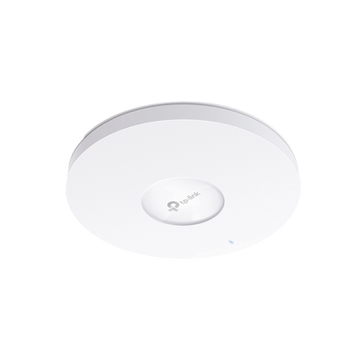 Punto de Acceso Omada / Wi-Fi 6 AX3000 MU-MIMO 4x4 / Mesh Omada / Alta Densidad de Usuarios / Configuración por Controlador o Stand-Alone / Para Montaje en Techo/pared / Alimentación PoE+