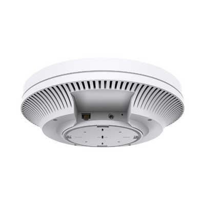 Punto de Acceso Omada / Wi-Fi 6 AX3600 MU-MIMO 4x4 / Alta Densidad de Usuarios / Configuración por Controlador o Stand-Alone / Para Montaje en Techo/pared. / Alimentación PoE+