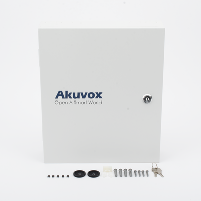 Controlador de Elevador IP Para 32 Pisos / Gestión 100% en la Nube / Interfaz Web / Pases Temporales desde App / Activación de Pisos desde App/ Wiegand / POE / 20,000 Tarjetas /100,000 Eventos / Compatible con Videoporteros Akuvox