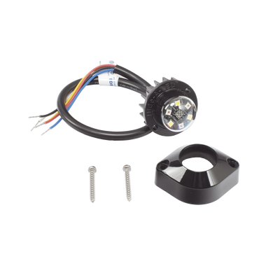 Lámpara Oculta de 6 LED Color Ámbar/Claro Serie ED9015