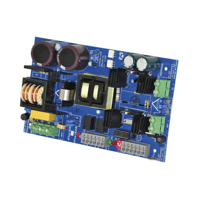 Cargador de fuente de alimentación, salida única, 12 V CC a 10 A, salida auxiliar, FAI, listo para LinQ2, 115 V CA, placa