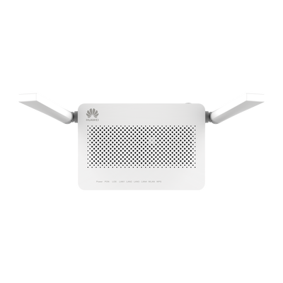 ONT GPON HUAWEI OptiXstar Premium WiFi 5 (2.4/5 GHz) Máxima Cobertura con Antenas de 7 dBi / 4 puertos LAN (2GE + 2 FE)