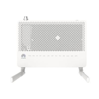 ONT GPON OptiXstar WiFi 2.4GHz 4 puertos GE + 1 puerto CATV + 2 POTS, hasta 300 Mbps
