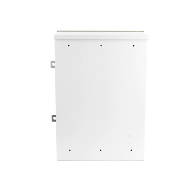 Gabinete para instalación de 2 Baterías PL110D12, Fabricado en Lámina Galvanizada, Accesorios para piso o poste (No incluidos)