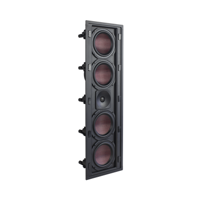 BOCINA DE PARED | 4 WOOFERS DE FIBRA DE CARBONO 6.5'' | TWEETER DE TITANIO 1'' | 250W