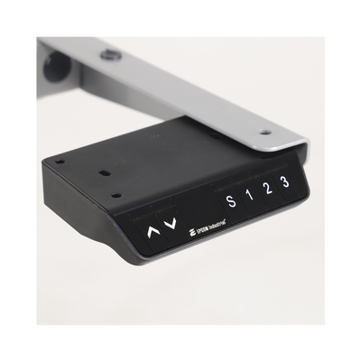 Base de Escritorio Motorizado Profesional / Altura Ajustable 60-125cm / Estructura Estable / Funcionamiento Suave / 3 Preset de Posiciones / Color Gris / Soporta hasta 100Kg de carga