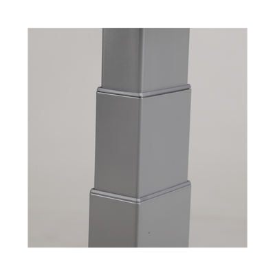Base de Escritorio Motorizado Profesional / Altura Ajustable 60-125cm / Estructura Estable / Funcionamiento Suave / 3 Preset de Posiciones / Color Gris / Soporta hasta 100Kg de carga