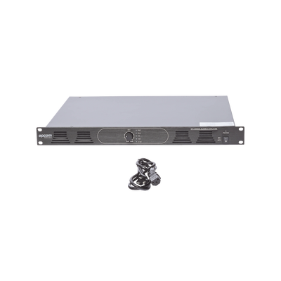 Amplificador de Audio Reforzador | 1 canal | 500w | Clase D | Salida 100V / 4-16Ω | Montaje en rack