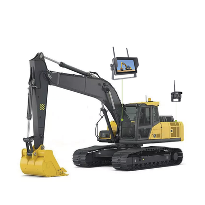 Sistema Profesional Inalámbrico de Cámara de Reversa Infrarroja y Monitor Touch de 7" para Vehículos de Trabajo y Montacargas