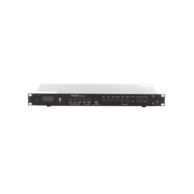 Amplificador de Audio | 2 x 60W | Baja Impedancia 4 - 8Ω | Reproductor Bluetooth, USB, SD | Efectos Integrados Delay, Echo, Repeat