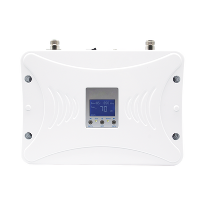 Kit Amplificador de Señal Celular 4G LTE, 3G y Voz. Funciona con Todos los Operadores. Soporta Múltiples Dispositivos y Tecnologías. Hasta 1000 metros cuadrados de Cobertura