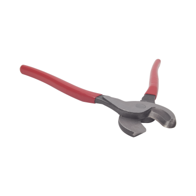 Pinza cortador multicable de alta palanca de 10" (254 mm), fabricada en alma de acero al carbón y mango ergonómico de PVC.