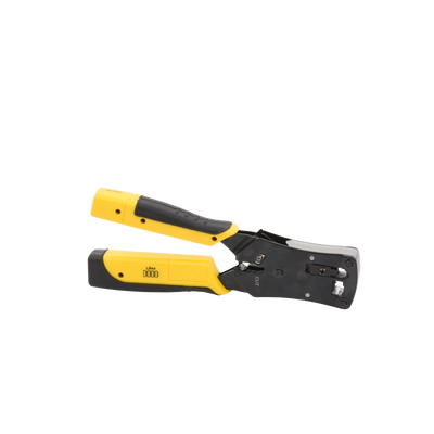 Pinza 3 en 1: Pelacables/ Terminado/ Probador para UTP. Enchufe Modular de Prueba para RJ45/RJ11/RJ22.