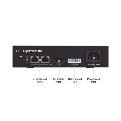 Fuente de alimentación ininterrumpible EdgeMAX 54V, 72W