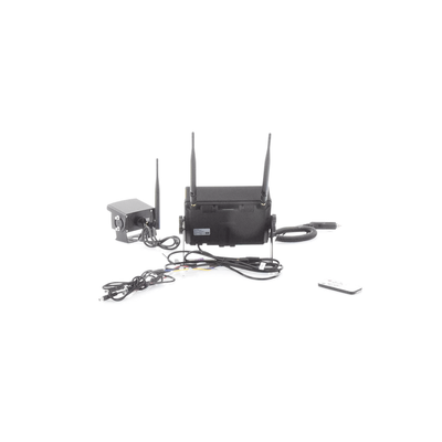 Sistema Profesional Inalámbrico de Cámara de Reversa Infrarroja y Monitor de 7" para Vehículos de Trabajo y Montacargas