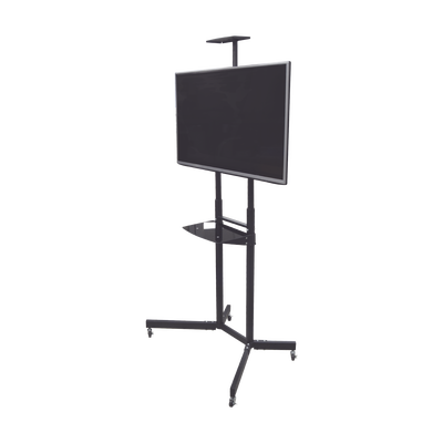 Soporte de Pantalla con Ruedas / Compatible con Monitores dee 32 "a 65" / Base para Colocar Accesorios Adicionales / Vesa 600 x 400