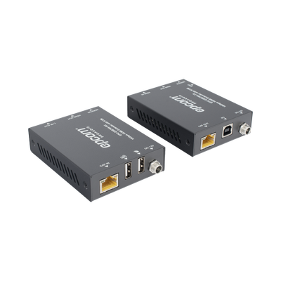 Kit Extensor HDMI con KVM | 70m | 4K2K@60Hz | 4:4:4 |  HDMI2.0b y HDCP 2.2 | Salida de Audio 3.5mm | Admite PoC | Admite USB 1.1
