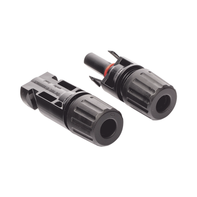 Conector MC-4 para Módulos Fotovoltaicos (conector hembra + conector macho)