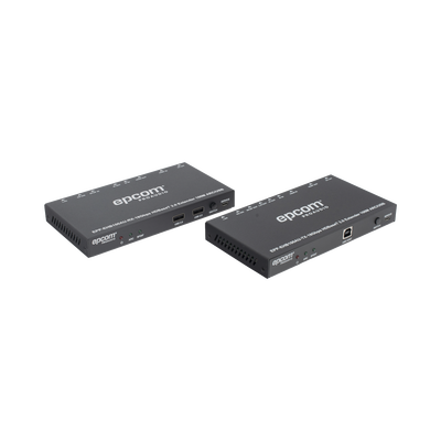 Kit Extensor HDMI | 4K2K@60HZ | HDR 4:4:4 | HDBaseT | 100M | Salida de Audio | HDCP 2.2 | IR Bidireccional | Admite la función USB KVM