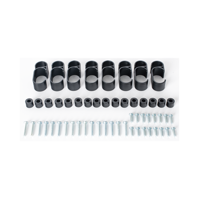 Montaje de Escritorio articulado para 4 monitores de 13 a 27" /  Soporta hasta 15 kg / Vesa 75 x 75 / 100 x 100 / Acero