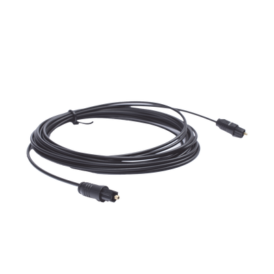 Cable Toslink de Fibra Óptica de 4.6m | Ideal para Mandar Audio Digital para Sistemas de Alta Calida | Compatible con Amplificadores VSSL