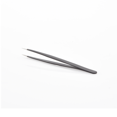 Pinzas Antiestáticas Inoxidable con Pintura Antiestática. Mango Super Esbelto, Punta Afilada.