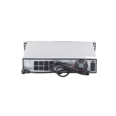 UPS de 2000VA/1800W / Topología On-Line Doble Conversión / Entrada y Salida de 120 Vca / Clavija de Entrada NEMA 5-20P / Pantalla LCD Configurable / Formato Rack/Torre