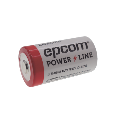 Bateria de 3.6V a 19Ah Li-SOCI2 Tamaño D ( Batería no recargable )