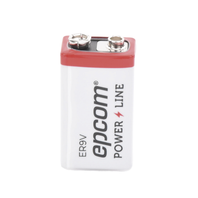 Pila 9V @ 1200 mAh / Alta Capacidad ( No recargable )