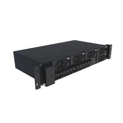 Rectificador Redundante 2000W, 220/380 VAC a -48 VDC, 200A, 2U, con Módulo de Monitoreo SMU11C