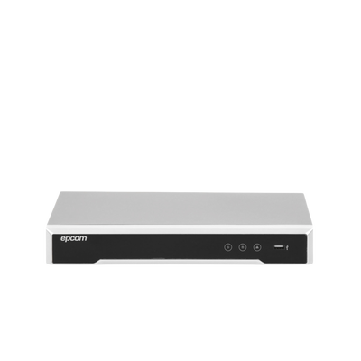DVR 8 Canales 4K TurboHD + 8 Canales IP/ 8 Megapixel / Acusense  / Audio por Coaxitron/ 1 Bahía de Disco Duro / 4 canales de audio / 8 Entradas de Alarma / 4 Salida de Alarma /  H.265+