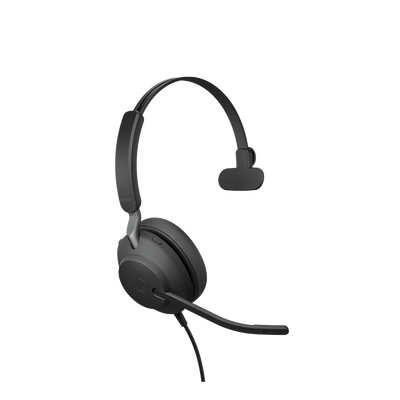 Jabra Evolve 2 40, Auricular mono versión UC con aislamiento de ruido, conexión USB-C y indicador de ocupado (Busylight) (24089-889-899)