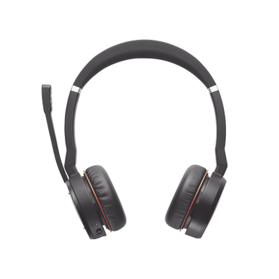 Jabra Evolve 75 SE Stereo, conexión Bluetooth, indicador de ocupado, USB-A con certificado Microsoft Teams (7599-842-109)