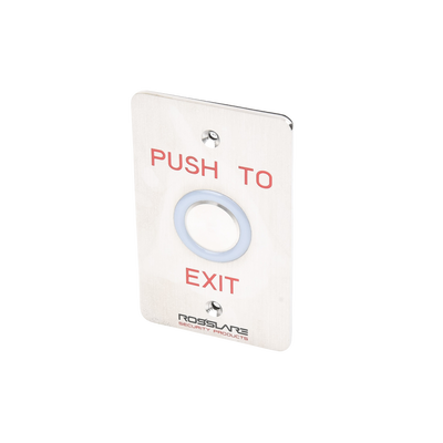 Botón de salida Piezo-eléctrico/ con temporizador / color de LED configurable/ IP65.