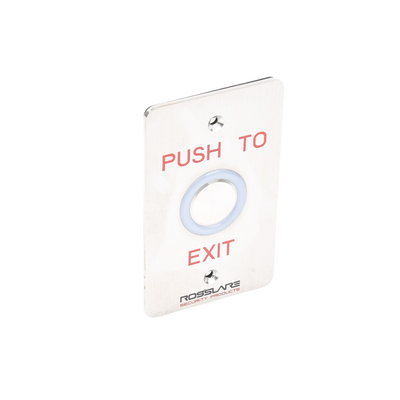 Botón de salida Piezo-eléctrico/ con temporizador / color de LED configurable/ IP65.