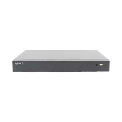 DVR 32 Canales TurboHD + 8 Canales IP / 5 Megapixel Lite - 3K Lite / Acusense (Evita Falsas Alarmas) / Audio Bidireccional / 2 Bahías de Disco Duro / H.265+ / Salida de Video en Full HD