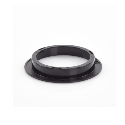 Brida de policarbonato, Color Negro, Accesorio para plafón Serie ED3040