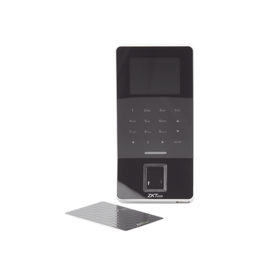 Lector Biométrico de Huella / PROXIMIDAD  / 3000 Huellas / 5,000 Tarjetas / ADMS Gratis / WiFi / Teclado táctil / Estético / Soporta DDNS con BIOTIMEPRO