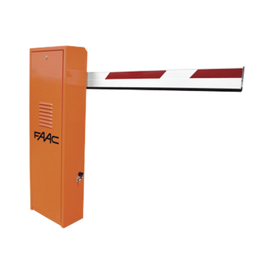 Kit de Barrera FAAC 620 RPD con Pluma Rectangular sin Iluminación / Equipo Hidráulico de Uso Intensivo / Hasta 2 Millones de Ciclos Antes de Presentar una Falla Severa