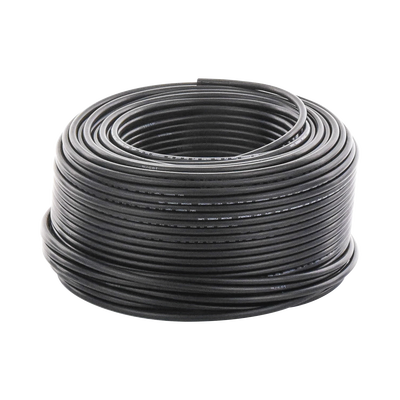 Bobina de 100 metros / Cable Fotovoltaico / Negro / Recubrimiento XLPE / 4mm² / 12 AWG / Hasta 1,800 Vcc