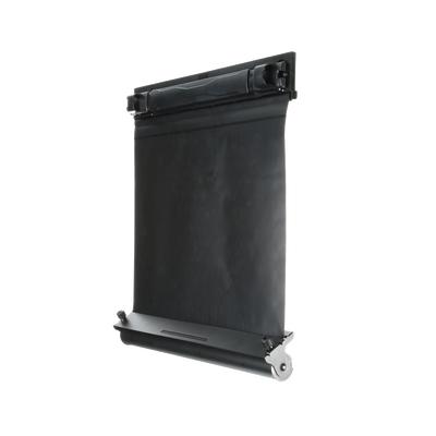 Tapa Ciega Tipo Cortina, Para Rack de 19 in, Ajustable de 4 a 51 UR, Color Negro
