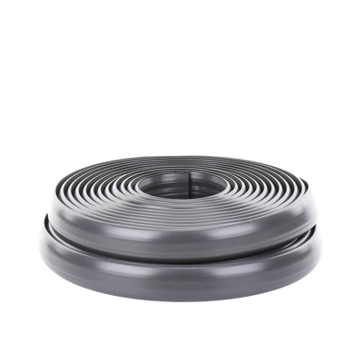 Canaleta flexible color gris de PVC auto extinguible tramo de 2.5m (9300-01253)