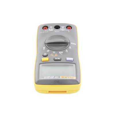 Multímetro Digital de Tamaño Compacto, Para Medición de Corriente y Tensión, Uso con Voltaje Máximo de 600 V, Pantalla LED Retroiluminada