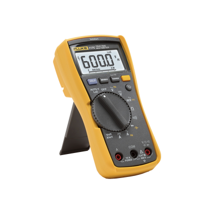 Multímetro Digital para Electricista, con Detector de Voltaje sin Contacto, Uso con Voltaje Máximo de 600 V, Pantalla LED Retroiluminada
