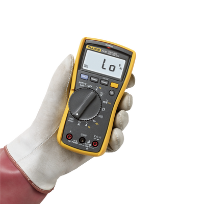 Multímetro Digital para Electricista, con Detector de Voltaje sin Contacto, Uso con Voltaje Máximo de 600 V, Pantalla LED Retroiluminada