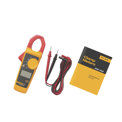 Amperimetro de Gancho, Para Medida de Corriente en CA de 600 A y Tensión en CA y CC de 600V
