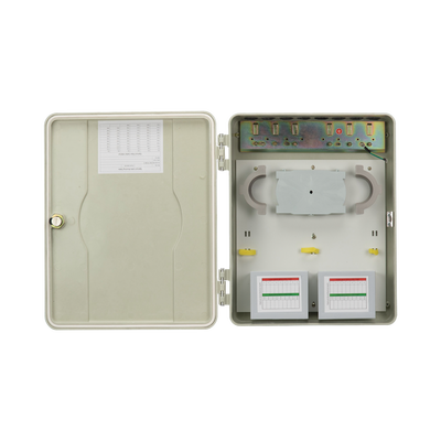Gabinete Pasivo de Fibra Óptica, Acepta Cuatro Placas FPONEAP12, IP55, Montaje en Poste o Pared
